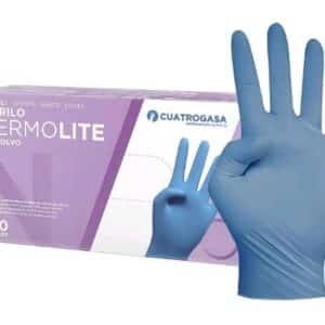 Gunate nitrilo azul sin polvo talla XL 100 uds.