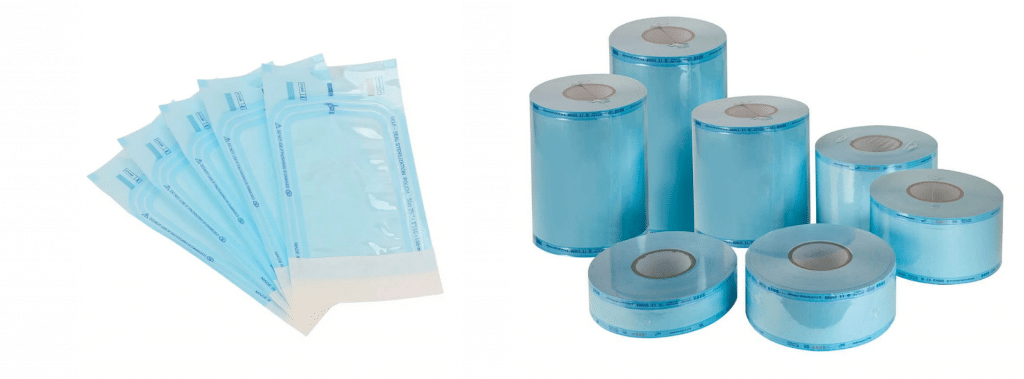 Bolsas y bobinas de esterilización