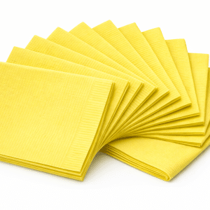 SERVILLETA BABERO PREMIUM AMARILLO 500 UDS.