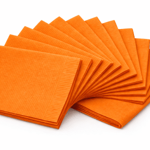 SERVILLETA BABERO PREMIUM NARANJA 500 UDS.